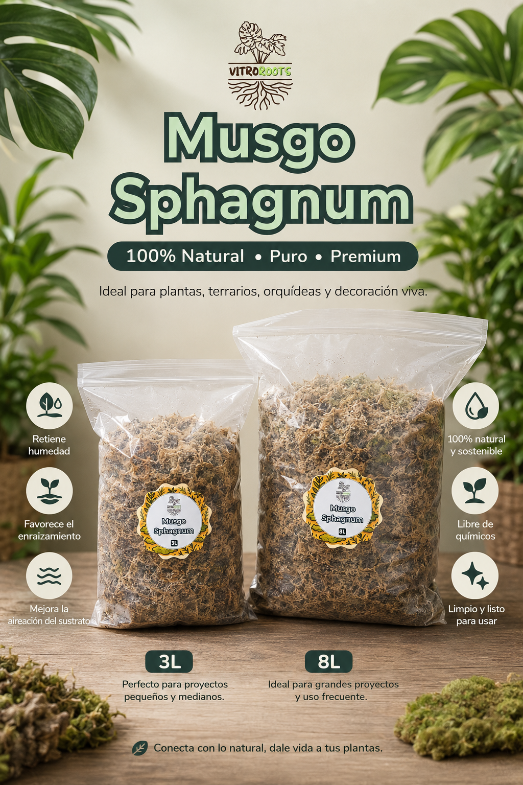 Musgo Sphagnum